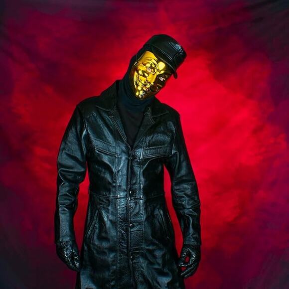 Guy Fawkes Mask Adult White V for Vendetta Anonymous Halloween Hacker Costume - Picture 4 of 7